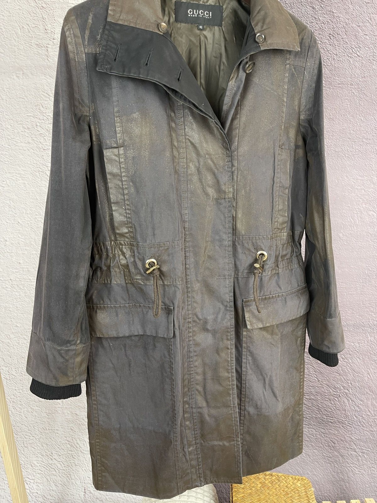 Gucci Gucci vintage rare light coat jacket luxury Size M / US 6-8 / IT 42-44 - 14 Thumbnail