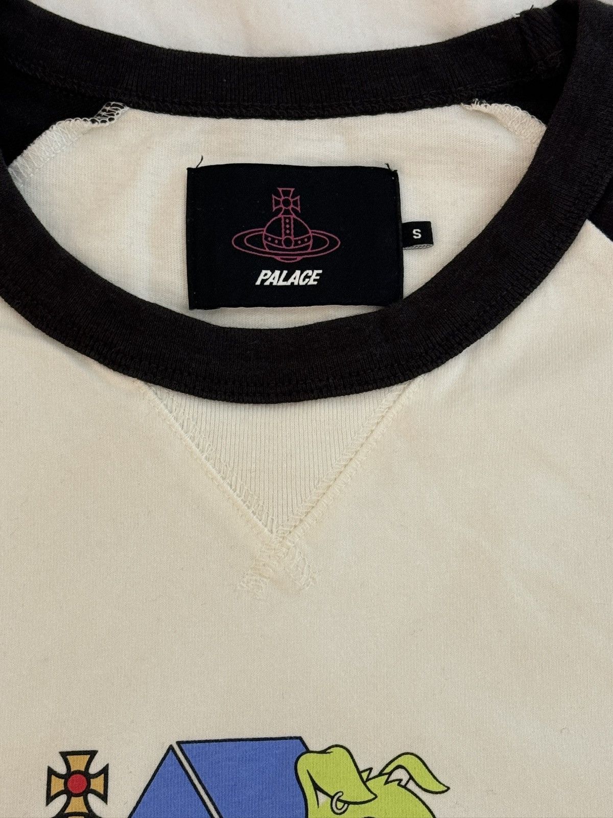 Vivienne Westwood PALACE VIVIENNE WESTWOOD RAGLAN LONGSLEEVE WHITE / BLACK Size S / US 4 / IT 40 - 3 Thumbnail