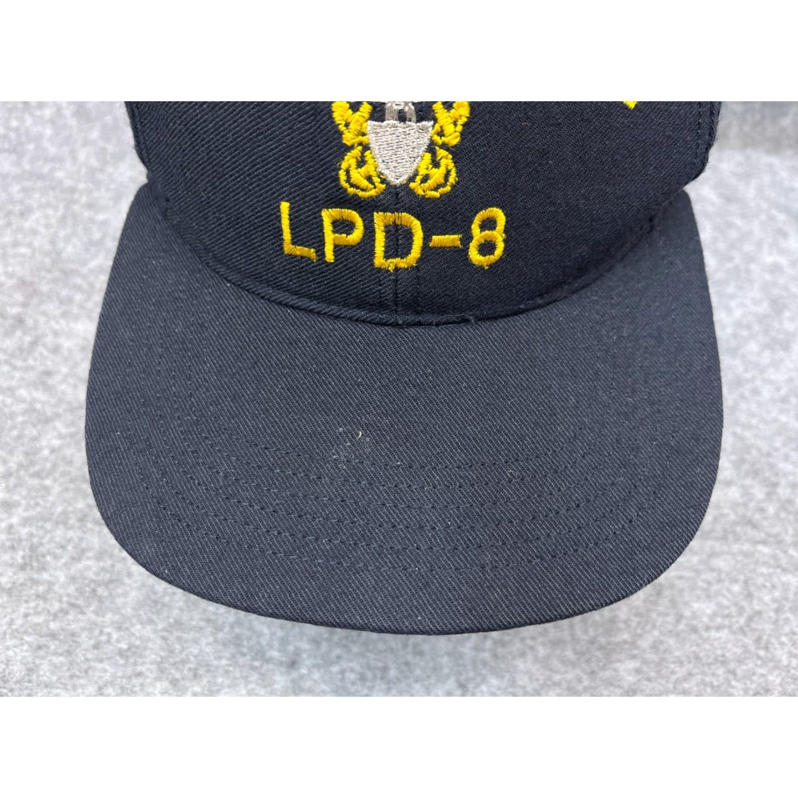 Vintage Dubuque LPD-8 Hat Cap Snap Back Adult Blue Cotton Blend Northstar Size ONE SIZE - 3 Thumbnail