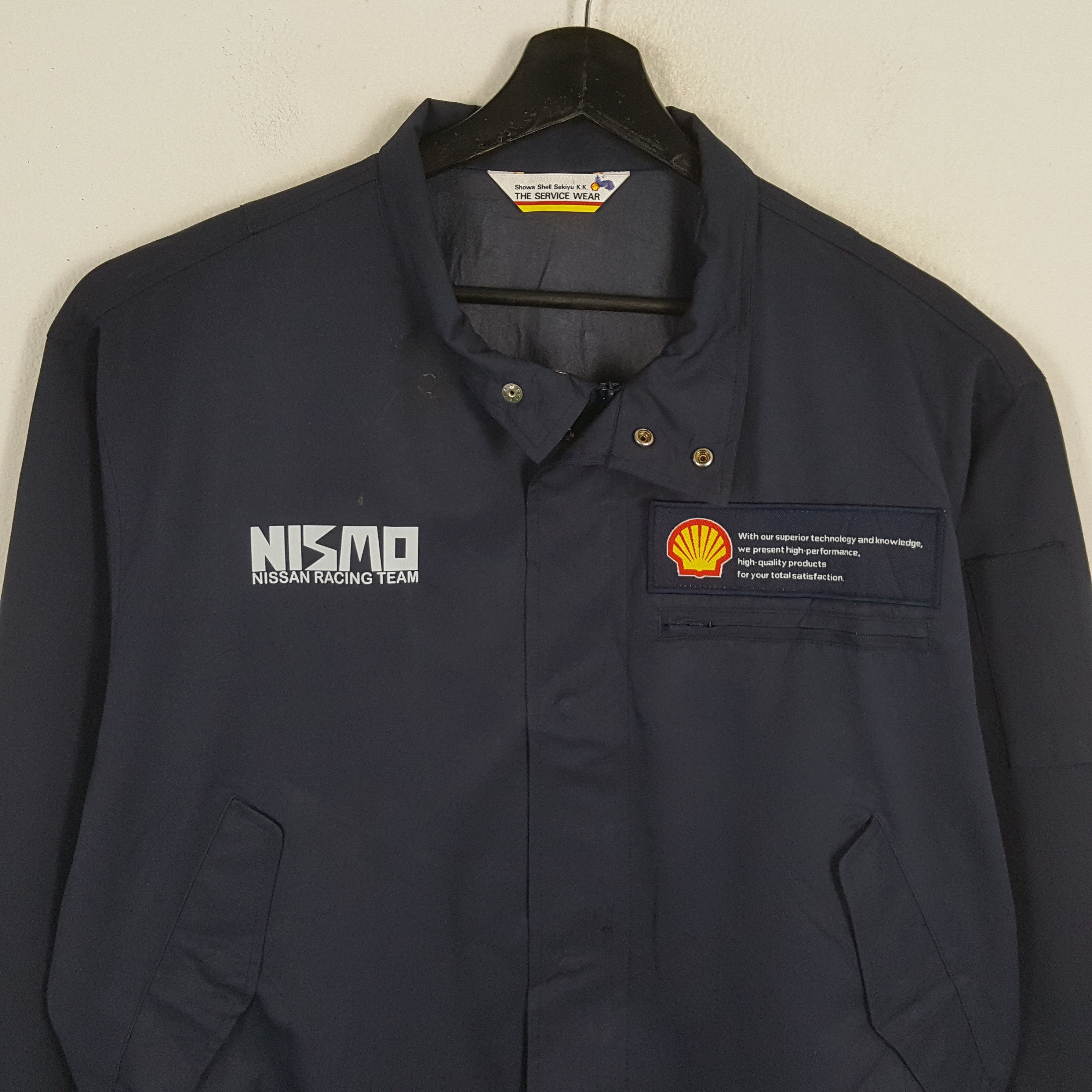 Japanese Brand × Vintage Nismo Nissan Racing Team Custom Art Shell Jacket Size US XL / EU 56 / 4 - 4 Thumbnail