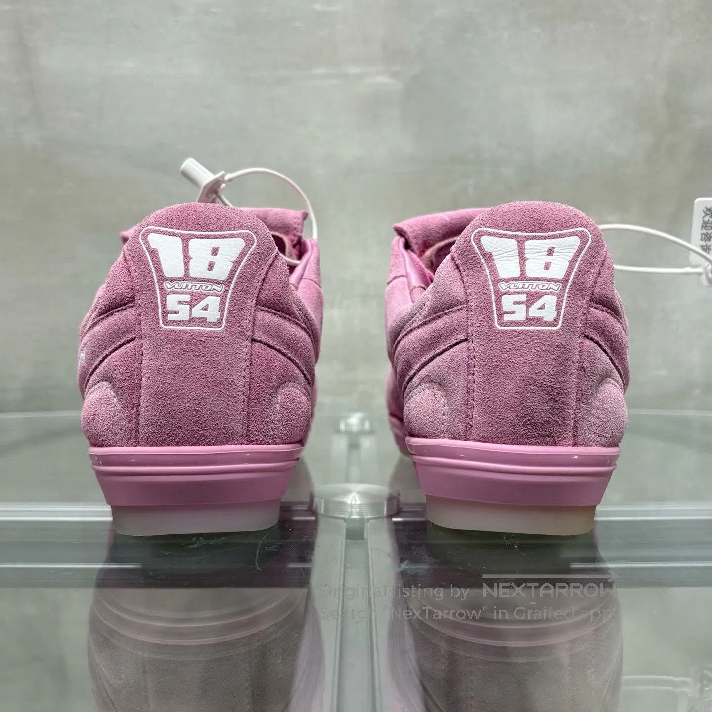 Louis Vuitton Louis Vuitton Footprint Soccer Pink Shoes Size US 6.5 / IT 36.5 - 6 Thumbnail