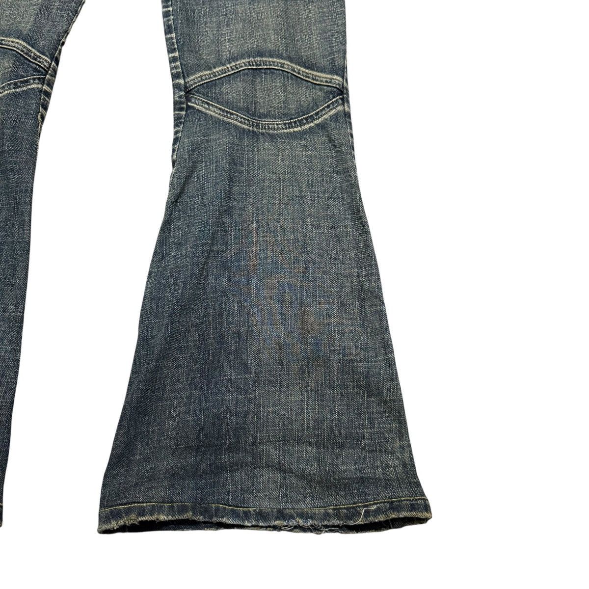 Andrew Mackenzie Andrew Mackenzie Denim Super Flare Jeans LGB Style Size US 30 / EU 46 - 15 Thumbnail