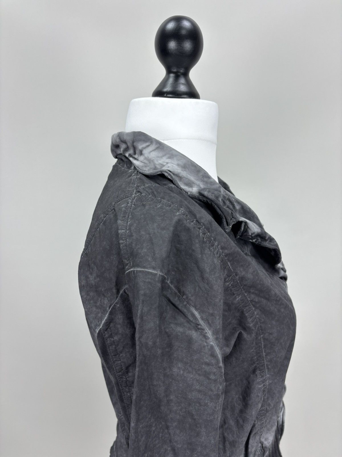 Rundholz Womens blazer jacket Barbara Speer Size 2 Color Gray Size S / US 4 / IT 40 - 5 Thumbnail