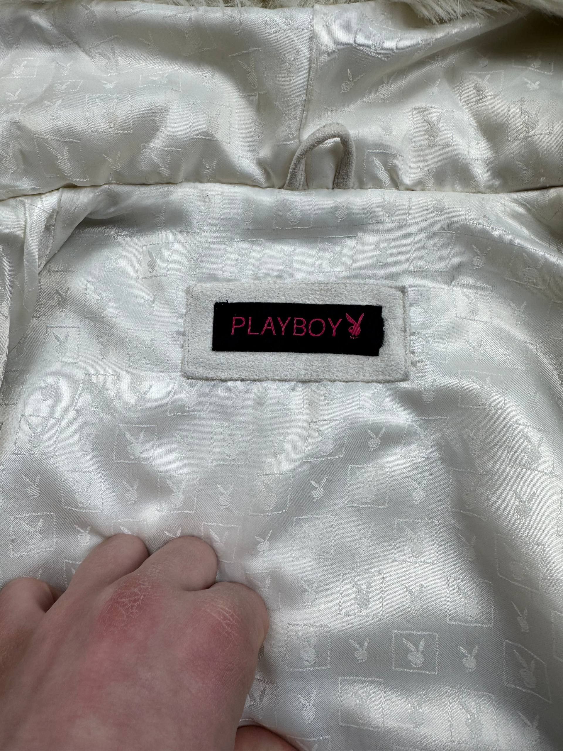 Playboy Playboy Faux Fur Fuzzy Mohair Jacket Size S / US 4 / IT 40 - 10 Thumbnail