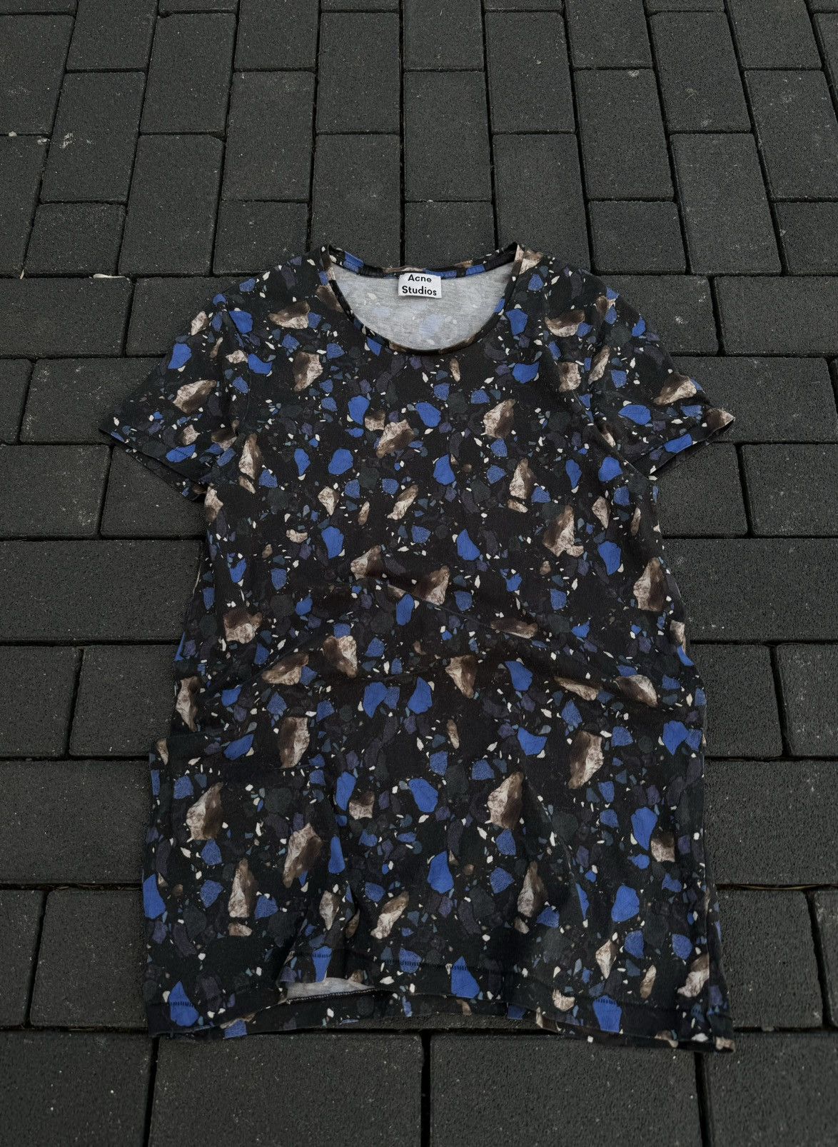 Acne Studios × Designer Acne Studios Standard Print AW14 Cotton T-Shirt Size M / US 6-8 / IT 42-44 - 3 Thumbnail