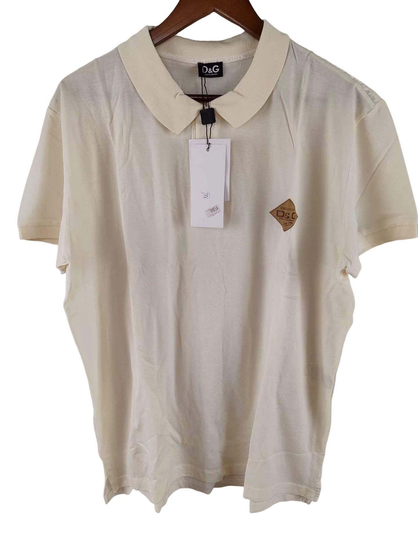 Dolce & Gabbana D&G Logo Patch Polo Shirt Size XL Size US XL / EU 56 / 4 - 1 Thumbnail
