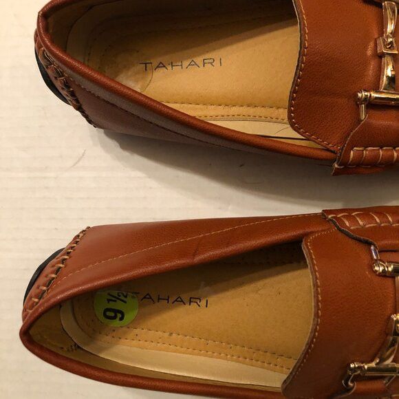 Other tahari men's brown slip on loafers casual shoes size: 9.5 Size US 9.5 / EU 42-43 - 3 Thumbnail