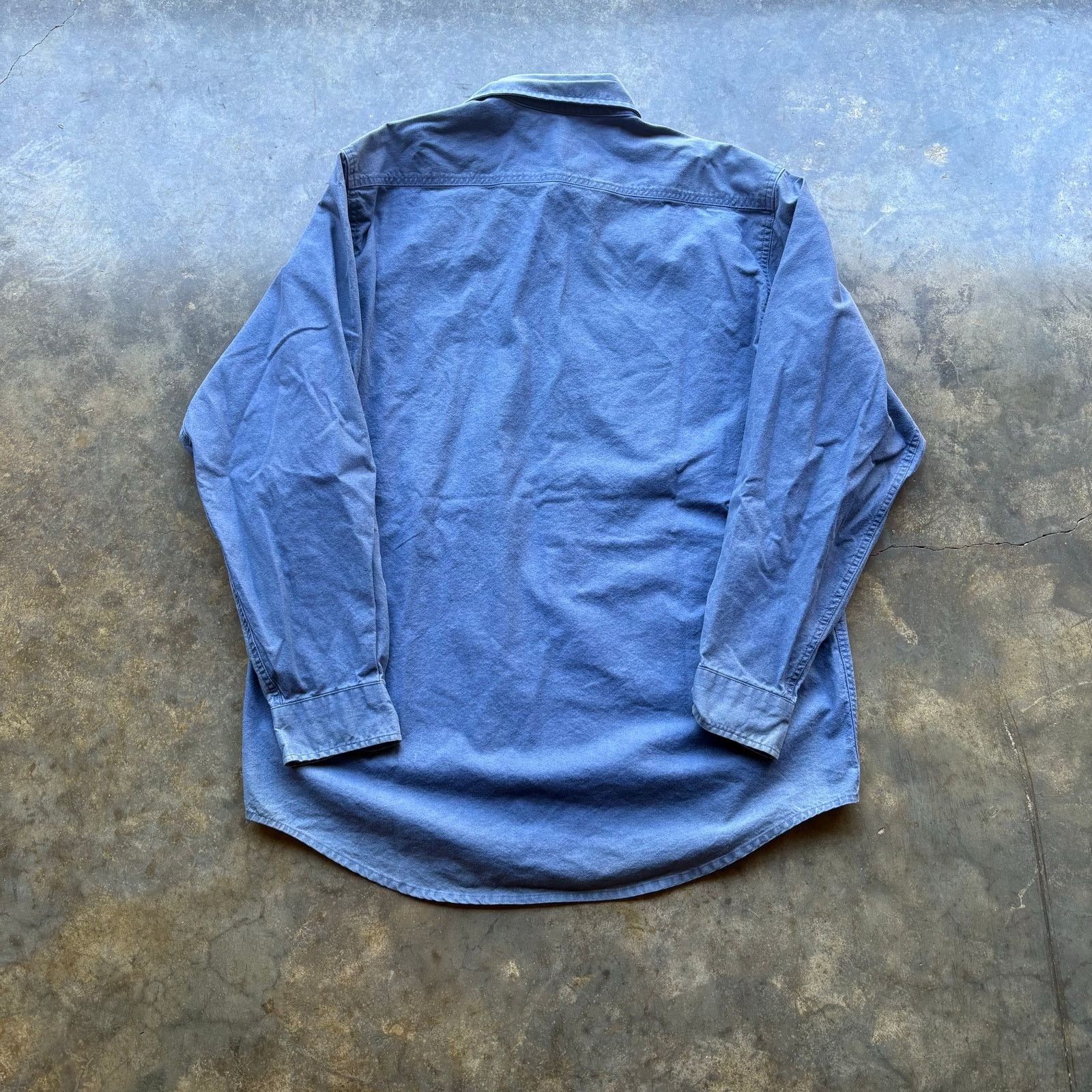 Carhartt Vintage faded Carhartt Work Shirt Size US XL / EU 56 / 4 - 5 Thumbnail