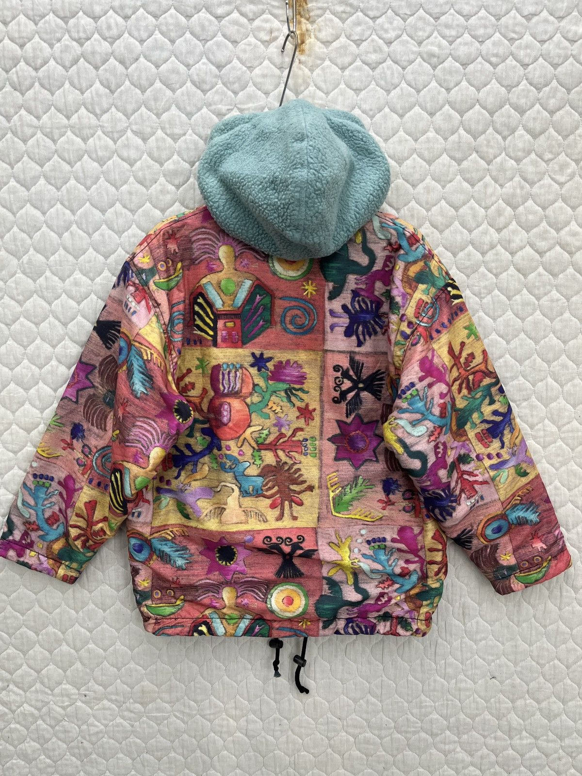 Art Comes First 🔥🔥🔥ARCHIVE JIRO MULTICOLOUR HOODIE POLARTEC JACKET Size US M / EU 48-50 / 2 - 4 Thumbnail