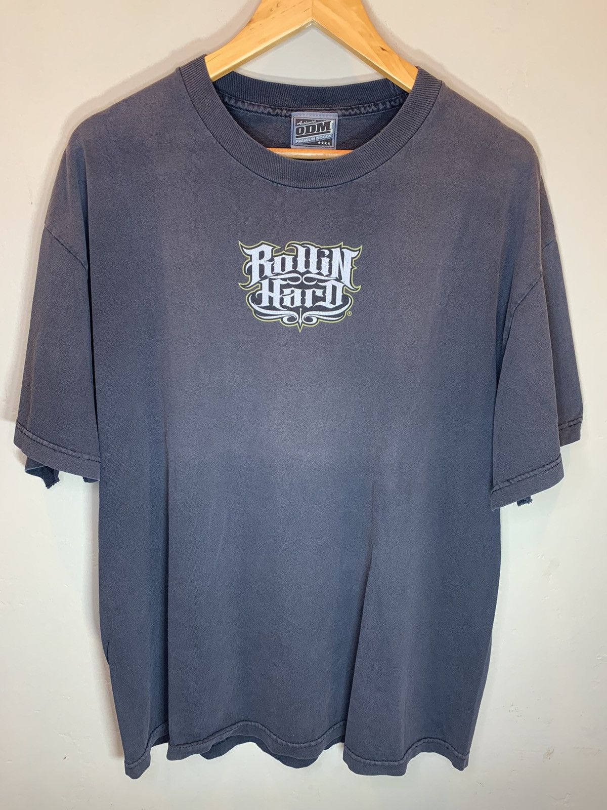 Vintage RARE Vintage 90’s Up In Smoke Rollin Hard Lowrider Art Shirt Size US L / EU 52-54 / 3 - 2 Thumbnail