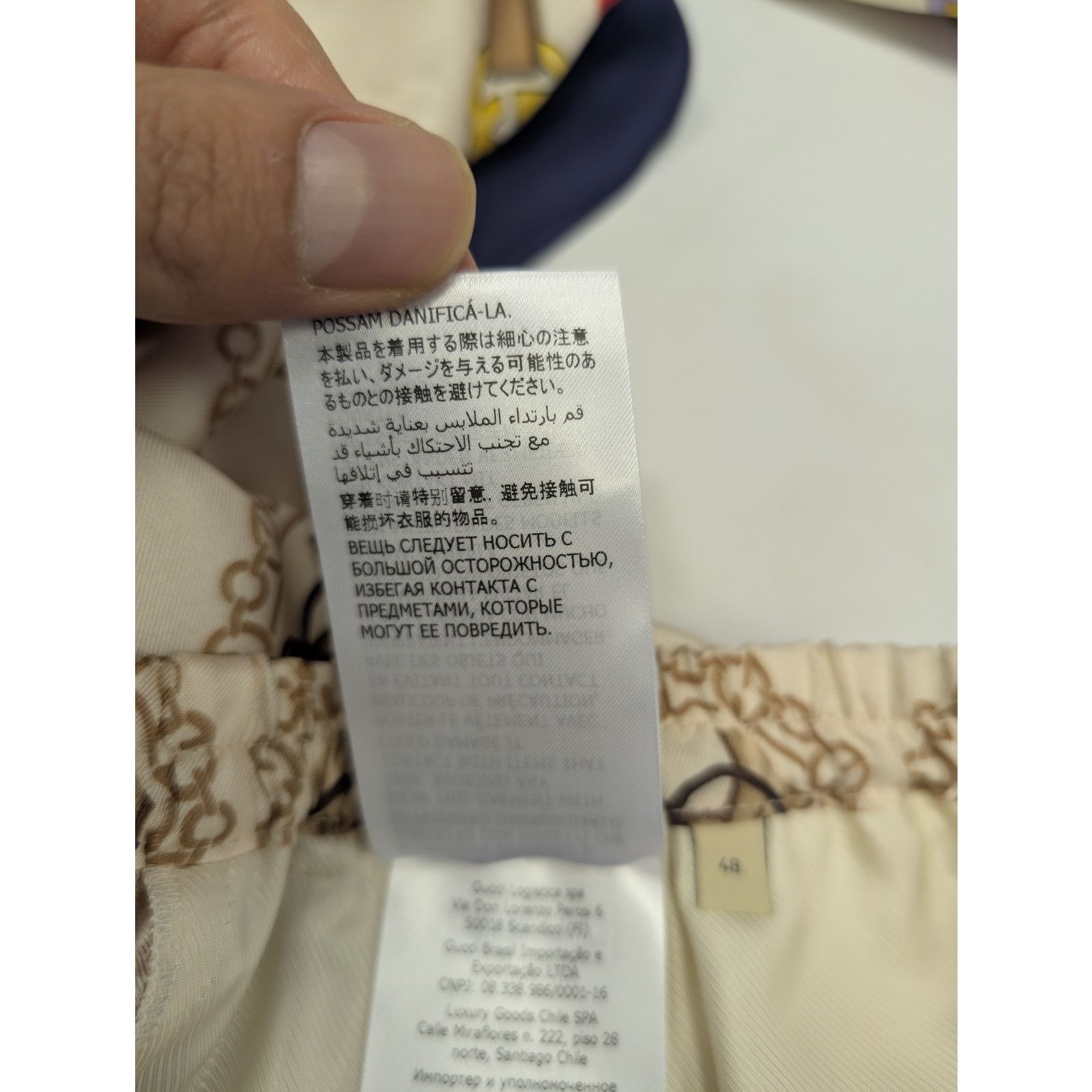Gucci o1rshd1 Short Pants Horse GG Belt Short on TW PRT Multicolor Size US 32 / EU 48 - 19 Thumbnail