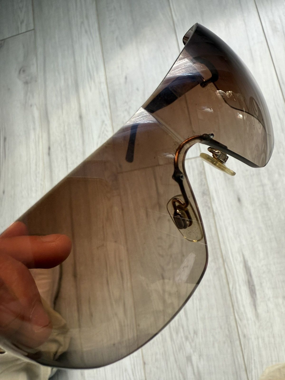 Burberry Burberry Mask vintage sunglasses Size ONE SIZE - 6 Thumbnail