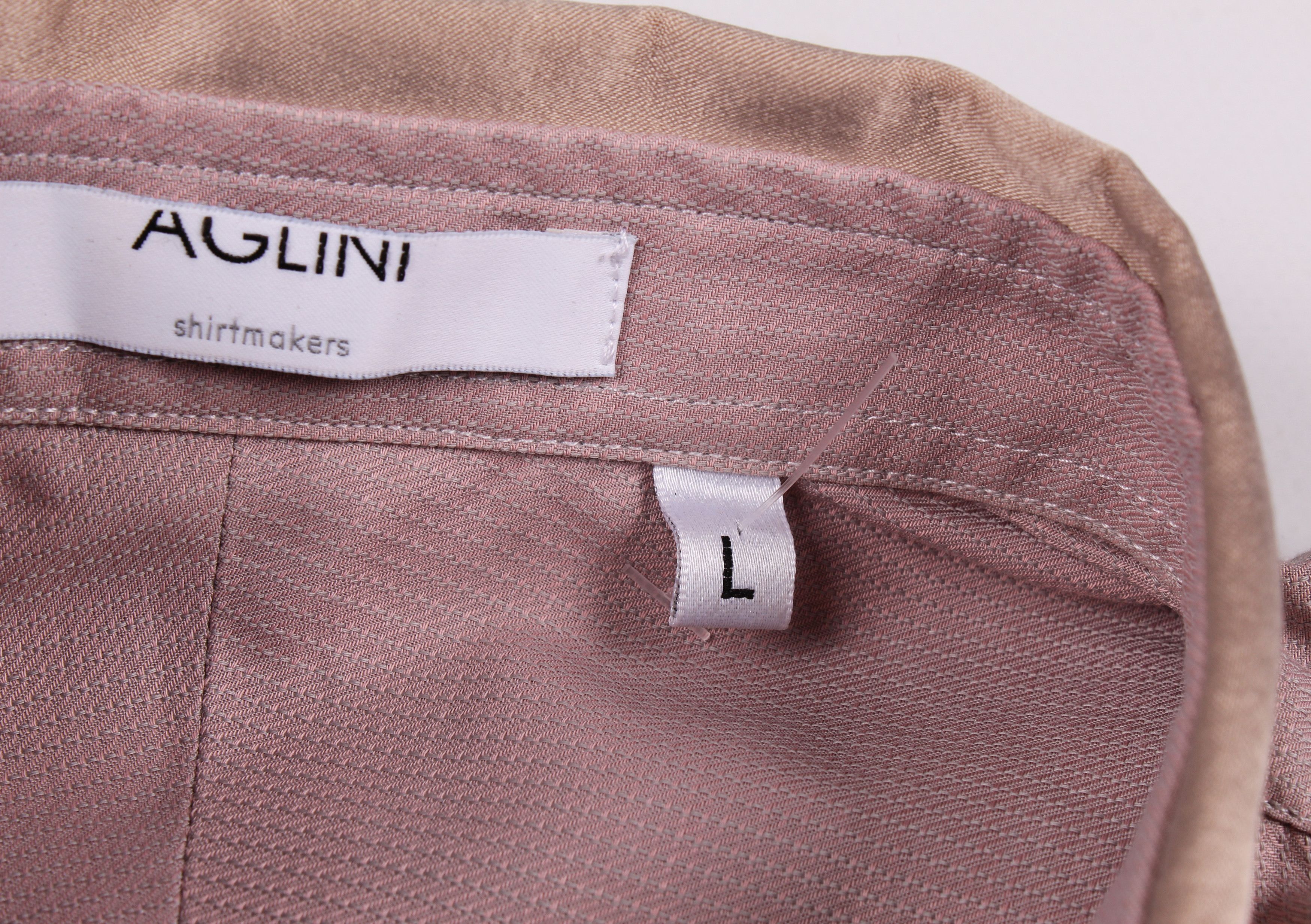 AGLINI Aglini Italy Long Sleeve Button Up Shirt Size L / US 10 / IT 46 - 5 Thumbnail