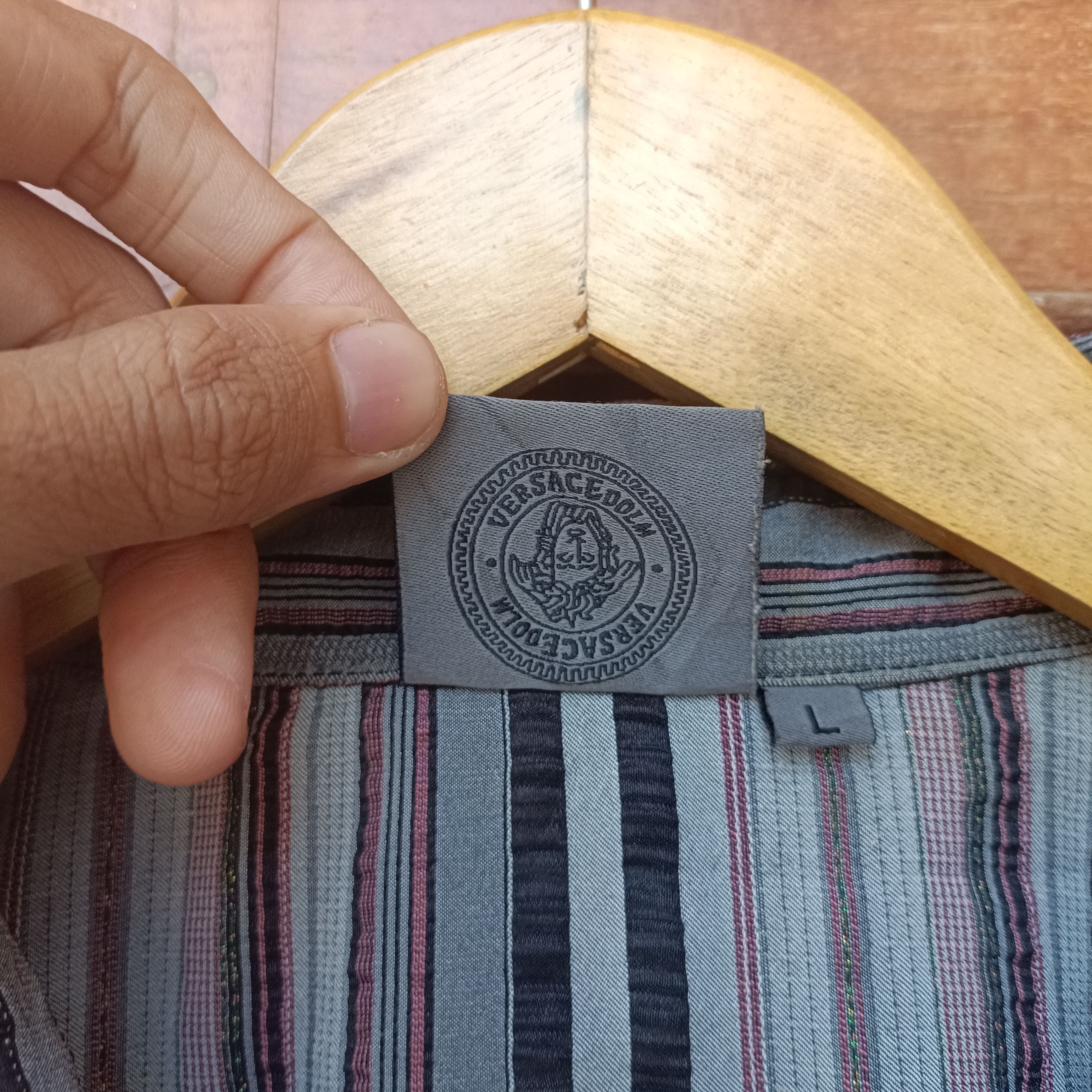 Versace VERSACE DOLM LONG SLEEVE Size US L / EU 52-54 / 3 - 6 Thumbnail