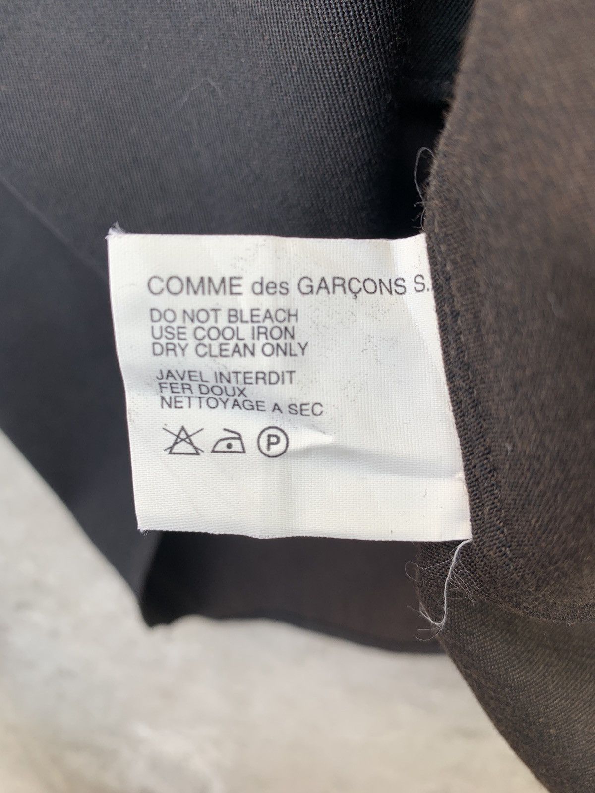 Comme des Garcons SHIRT Wool Blend Shirt Size US M / EU 48-50 / 2 - 9 Thumbnail