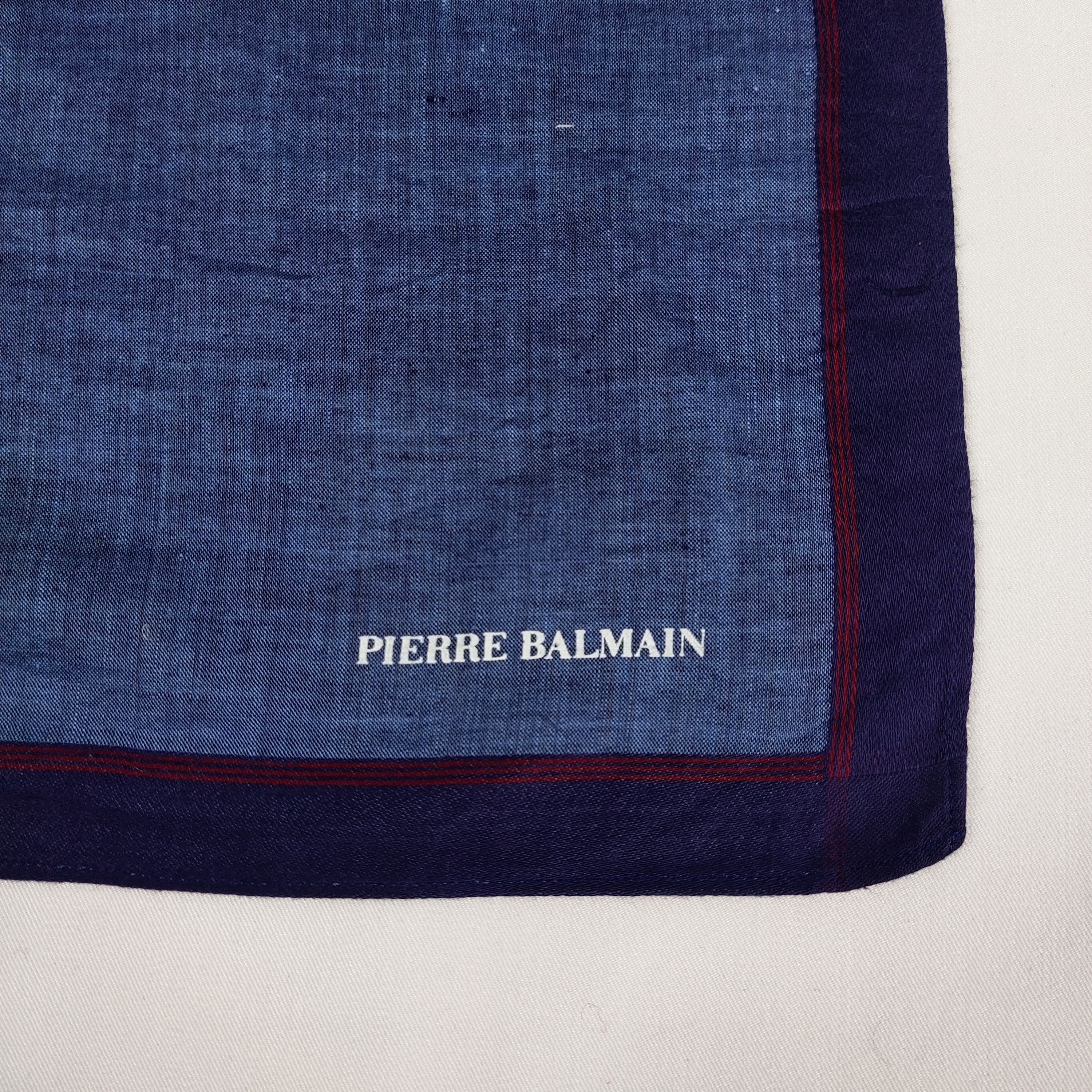 Pierre Balmain Pierre Balmain Handkerchief / Bandana / Neckerchief FZ276 Size ONE SIZE - 5 Thumbnail
