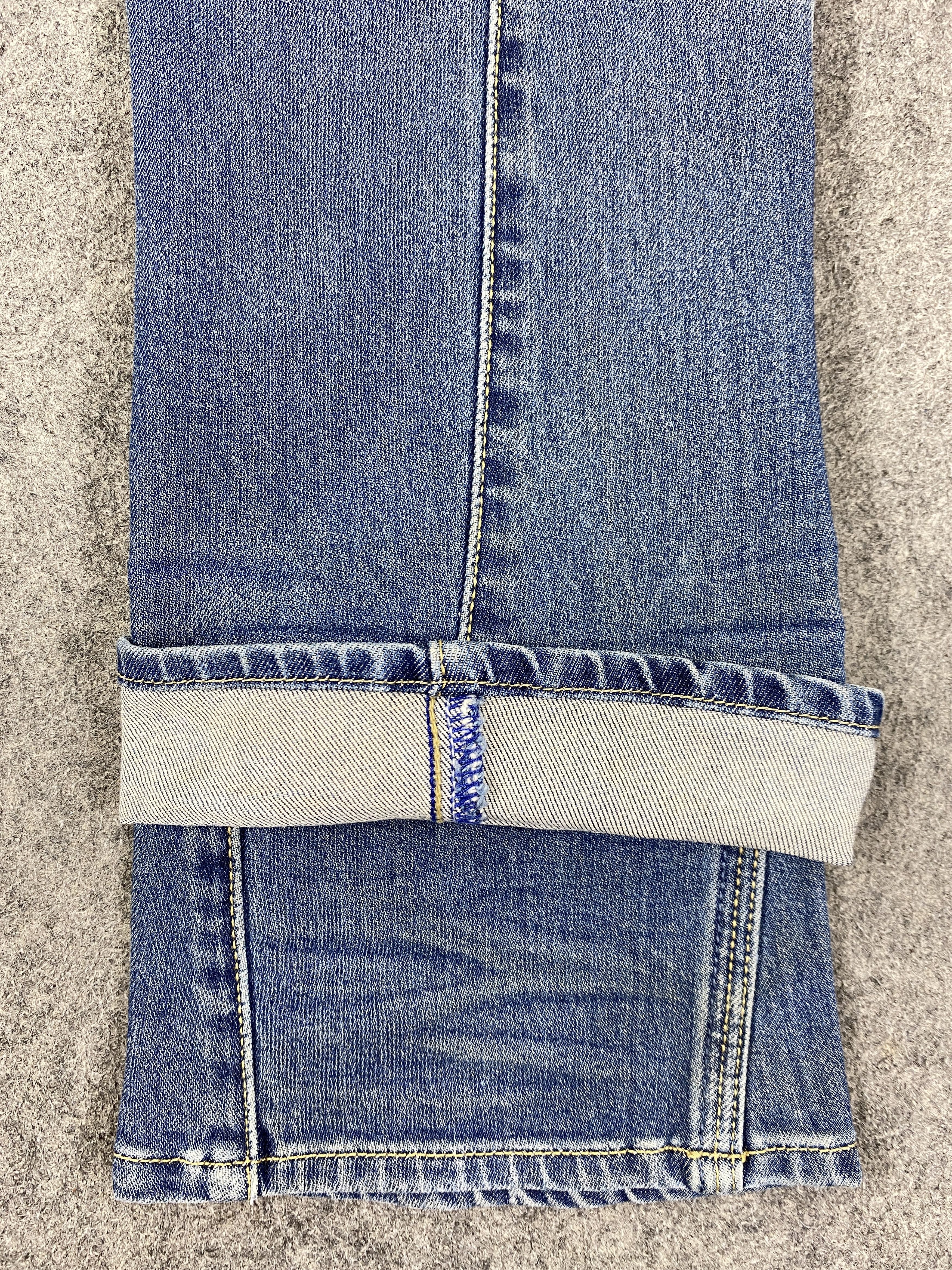 Japanese Brand Faded Blue Vintage Nicole Jeans 32x29 Denim- JN3264 Size US 32 / EU 48 - 13 Thumbnail