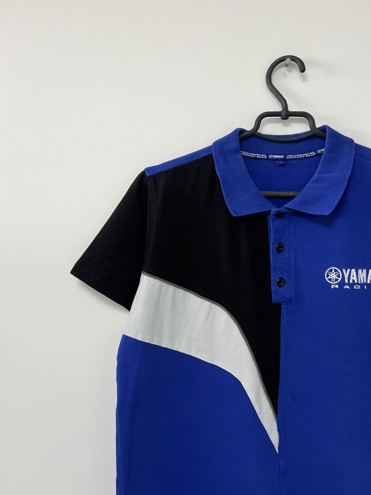 Yamaha Vintage Yamaha Racing Team Polo Motorcycle T shirt Rare sz L Size US L / EU 52-54 / 3 - 5 Thumbnail