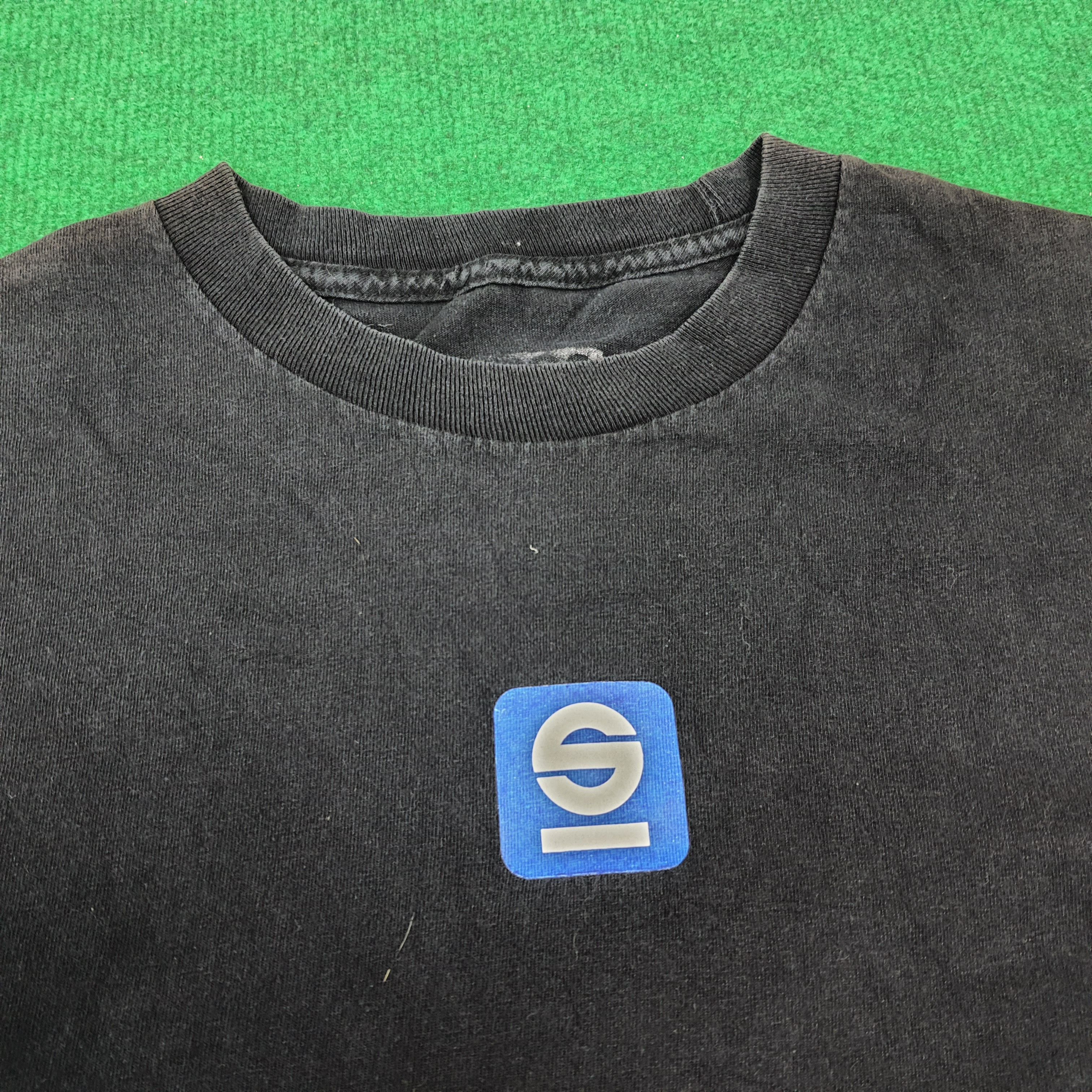 Vintage Vintage SPARCO Italian Racing Part Motorsports Brand Tshirt Size US S / EU 44-46 / 1 - 4 Thumbnail