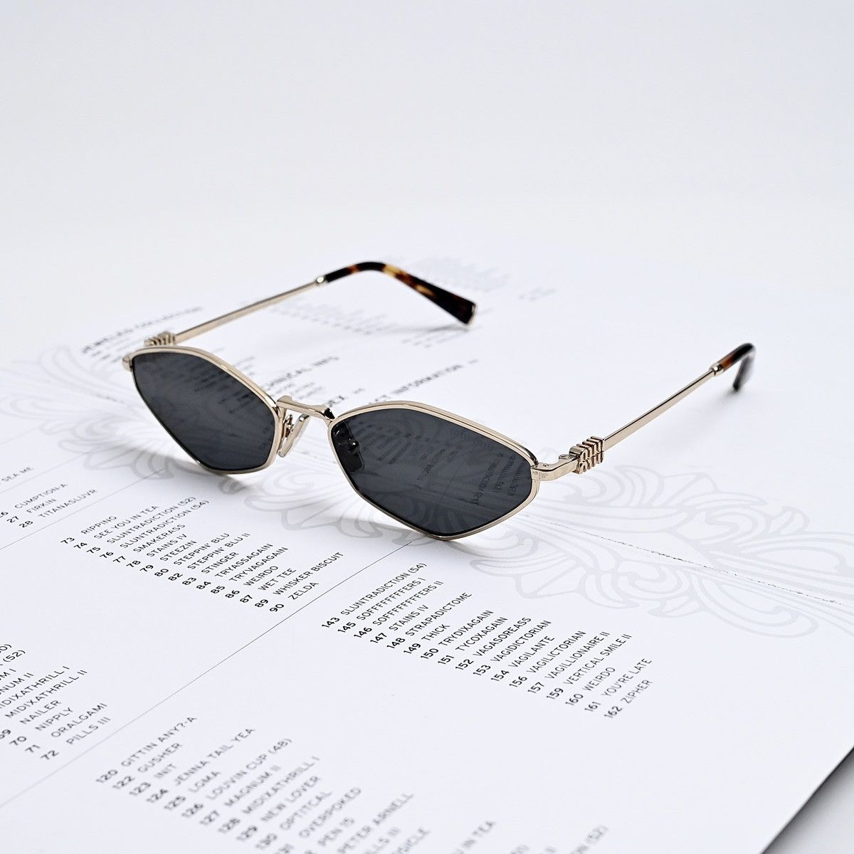 Miu Miu MIU MIU 0MU 0MU 56ZS SUNGLASSES Size ONE SIZE - 1 Thumbnail