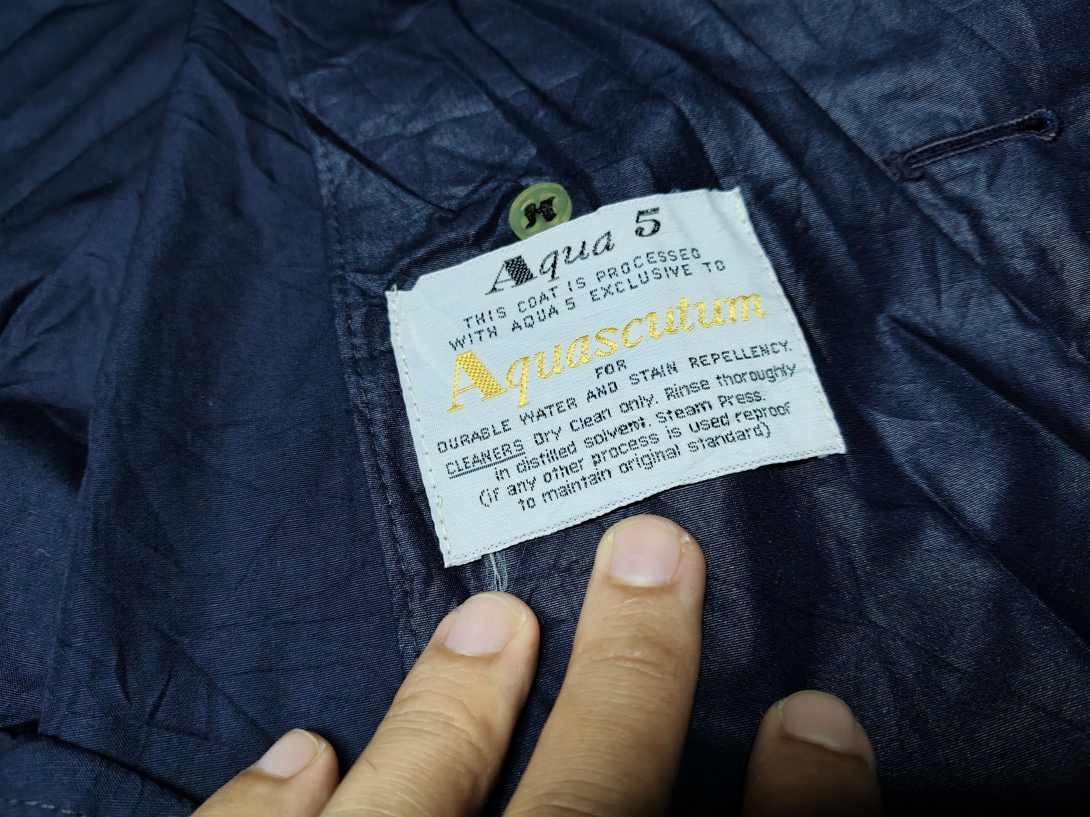Aquascutum Aquascumtum Long Coat Size L / US 10 / IT 46 - 8 Thumbnail