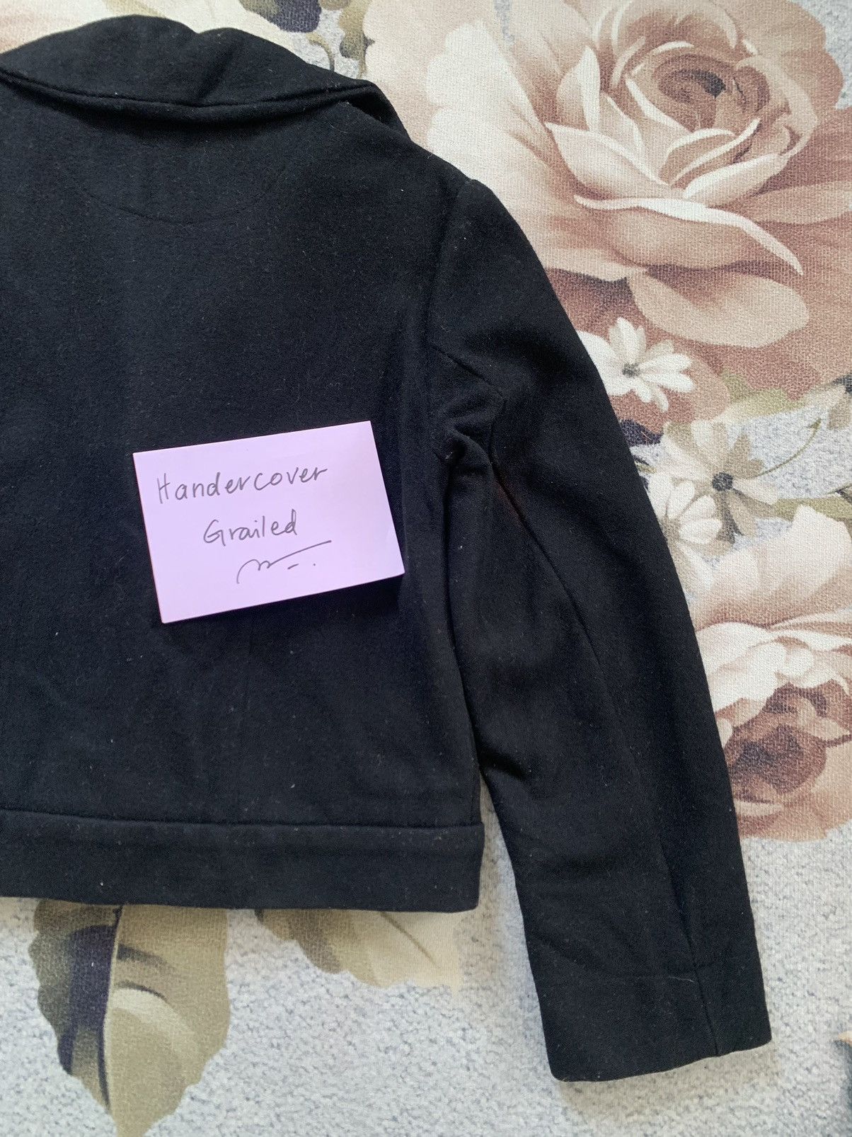 Maison Margiela Maison Margiela MM6 Short Blend Wool Jacket Size XS / US 0-2 / IT 36-38 - 6 Thumbnail