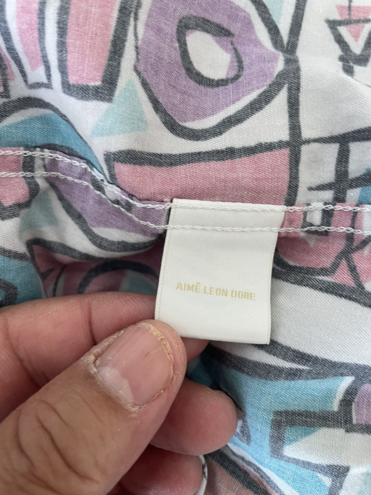 Aime Leon Dore Aime Leon Dore Graphic Bold Logo SS shirt Size US L / EU 52-54 / 3 - 10 Thumbnail