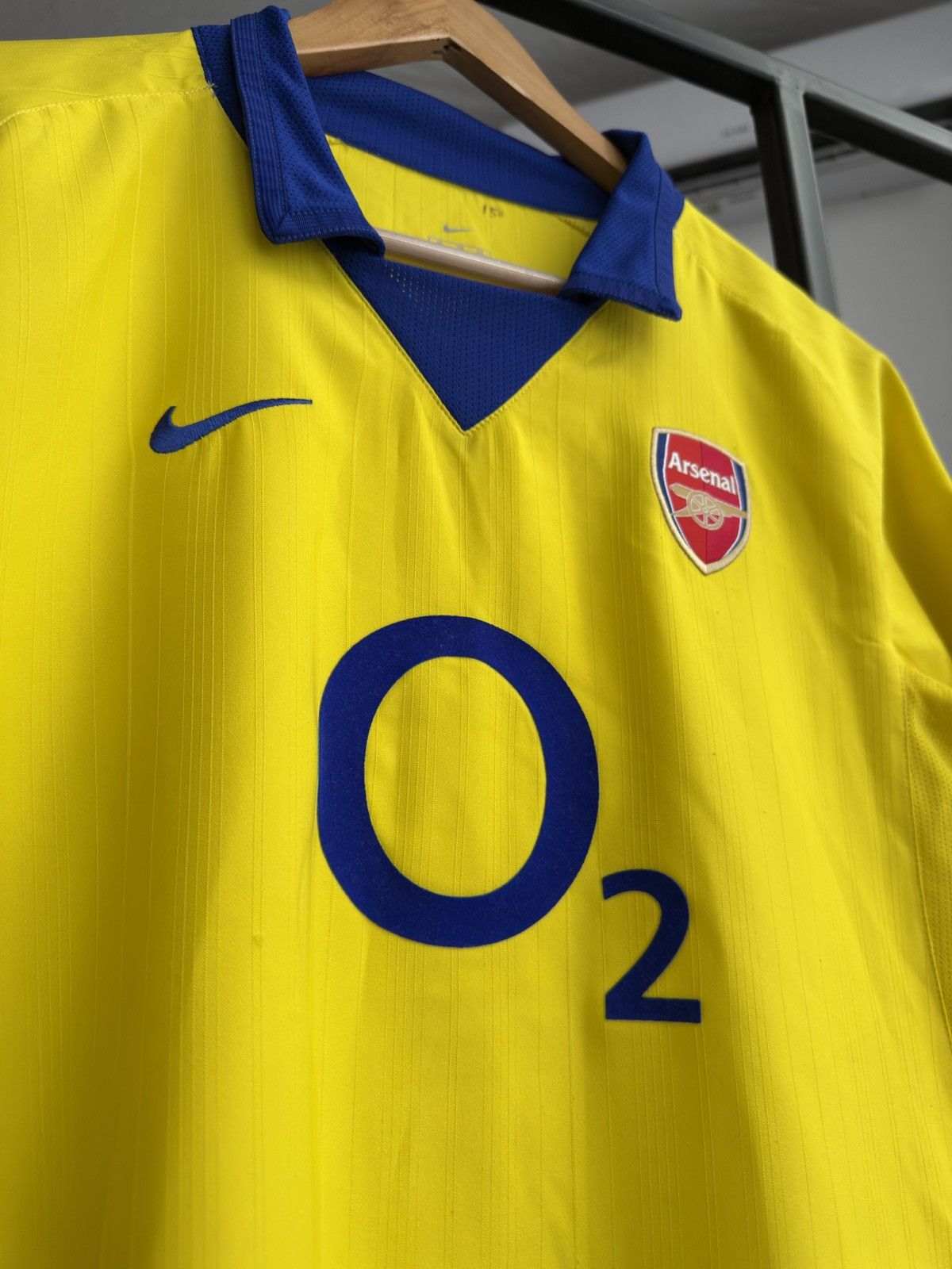Nike ARSENAL LONDON 2003/2004 FOOTBALL SHIRT JERSEY AWAY NIKE Size US XS / EU 42 / 0 - 8 Thumbnail