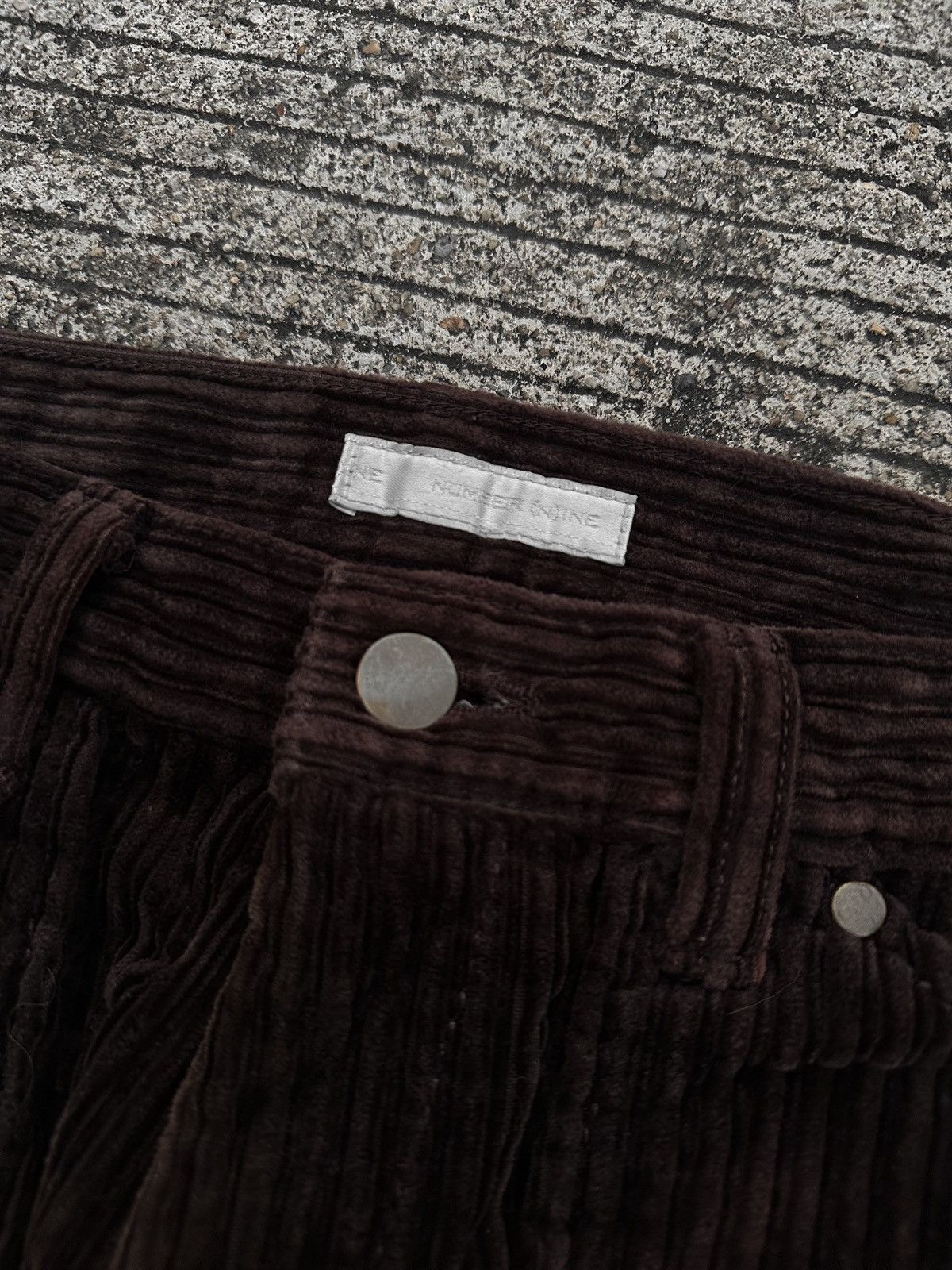 Number (N)ine Number(N)ine AW02 “nowhereman” Corduroy Pants Size US 30 / EU 46 - 8 Thumbnail