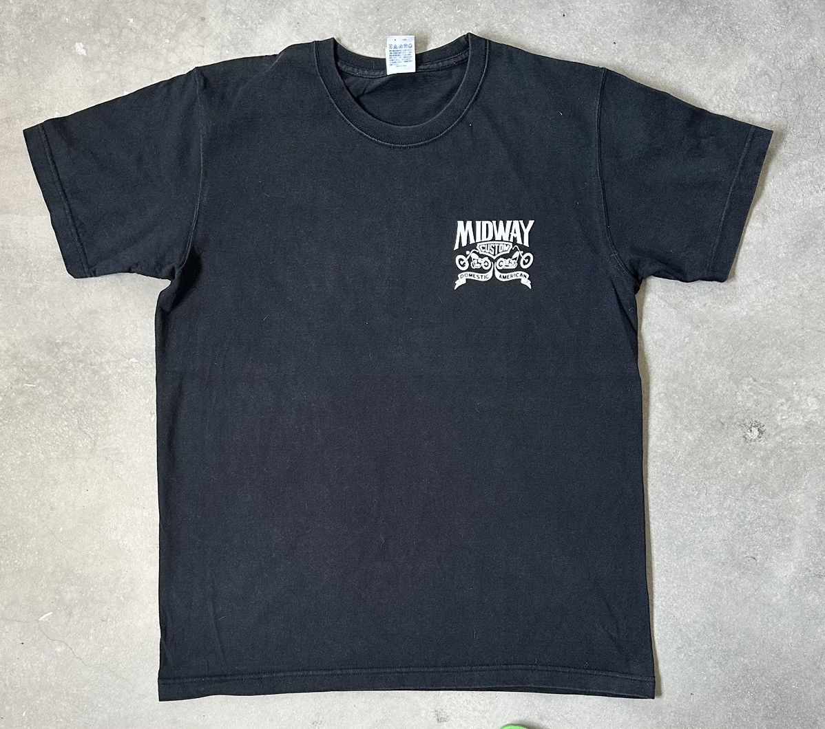Japanese Brand VINTAGE MIDWAY CUSTOM RACING TEE Size US M / EU 48-50 / 2 - 2 Thumbnail