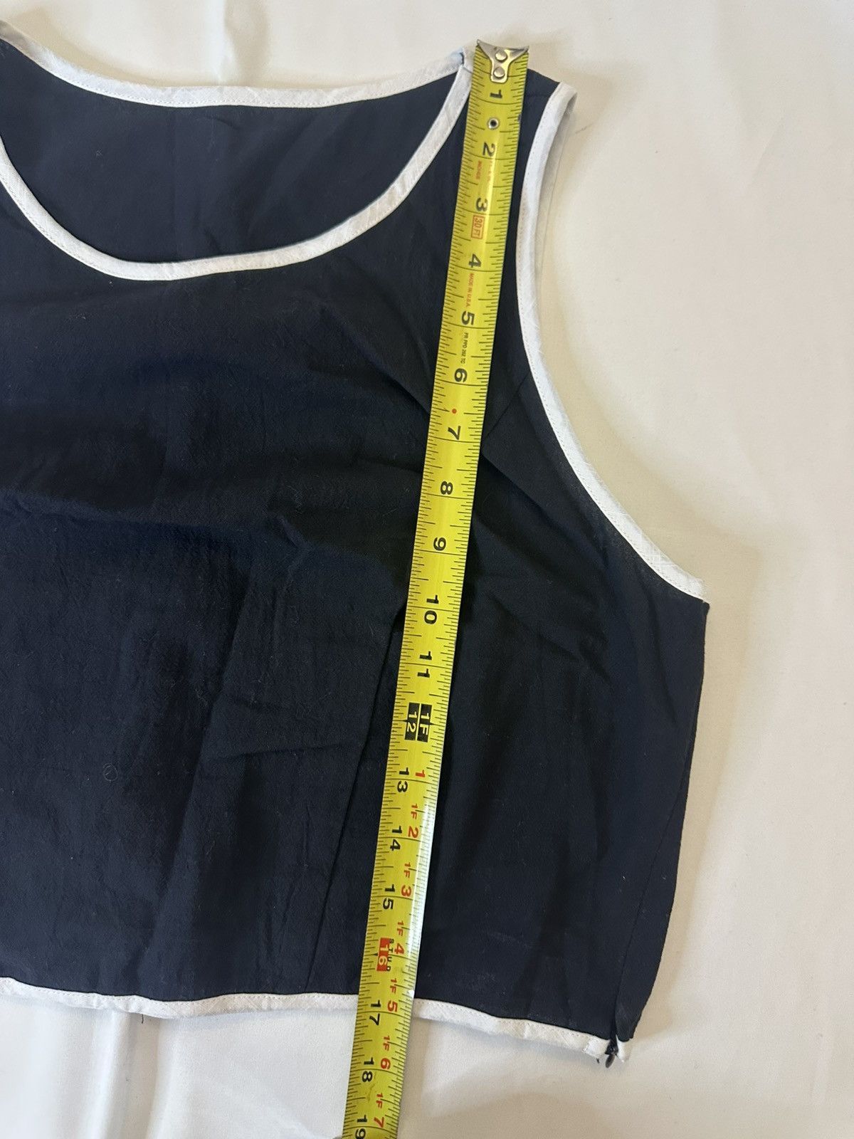 Other Boutique Two Piece Black/White Large Tank And Short Set Size L / US 10 / IT 46 - 2 Thumbnail