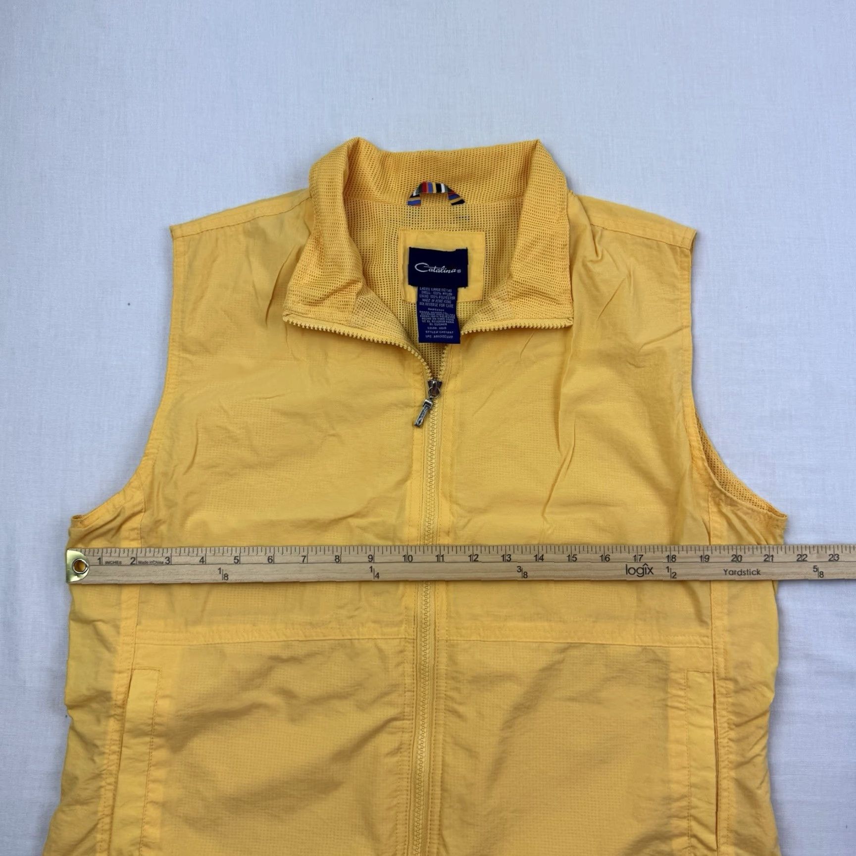 Catalina VINTAGE Catalina Vest Womens Large Full Zip Collared Outdoor Hiking Nature 90s Size L / US 10 / IT 46 - 7 Thumbnail