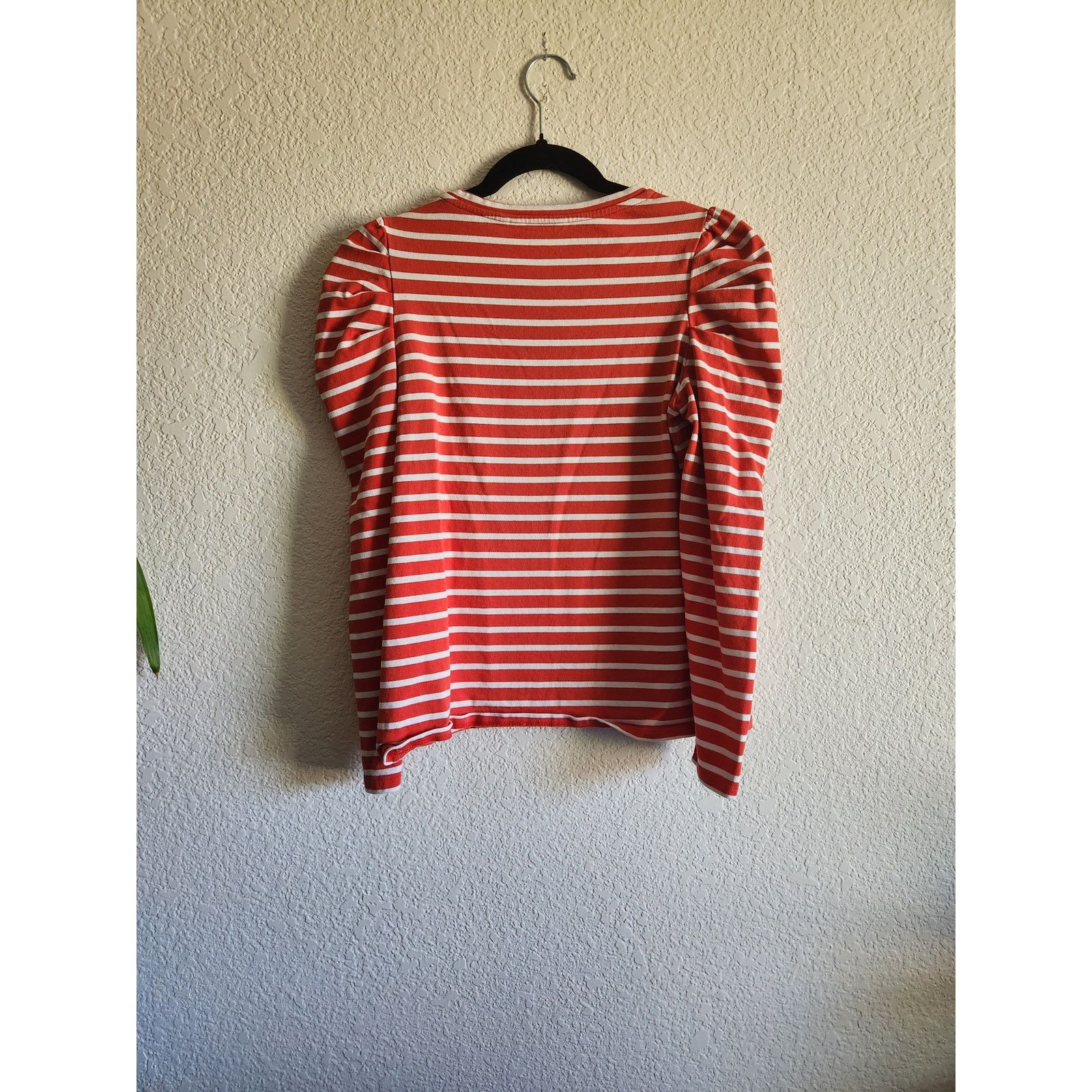 Boden Boden Imogen Breton Stripe Tee Puff Long Sleeve - 4 Size S / US 4 / IT 40 - 2 Thumbnail