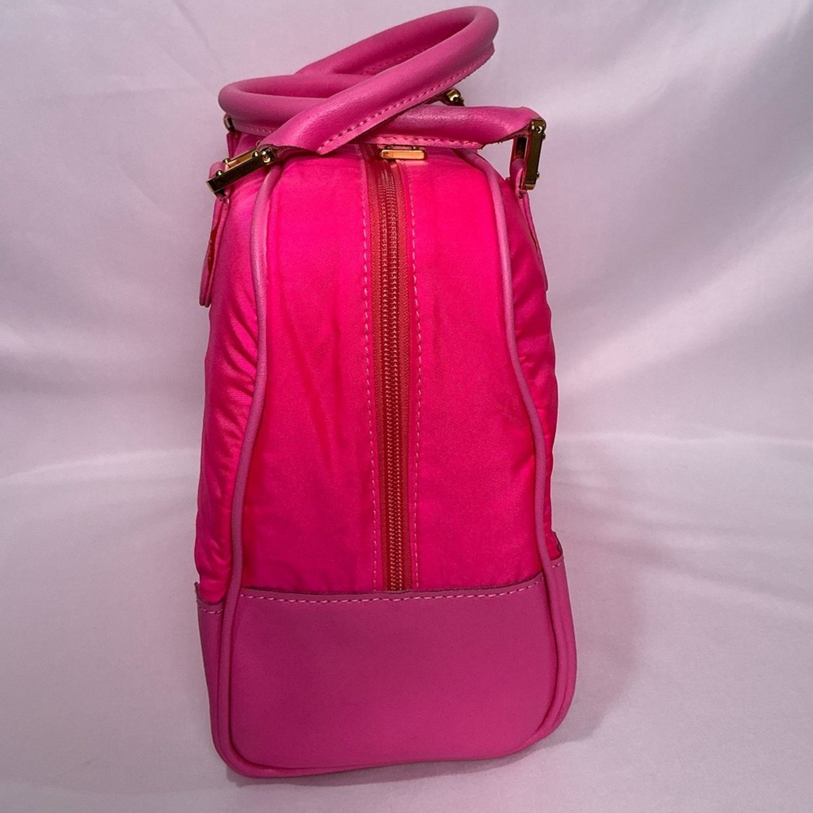 Loewe Loewe Hot Pink Nylon Boston 32 Anagram Amazona Limited Editi Size ONE SIZE - 7 Thumbnail