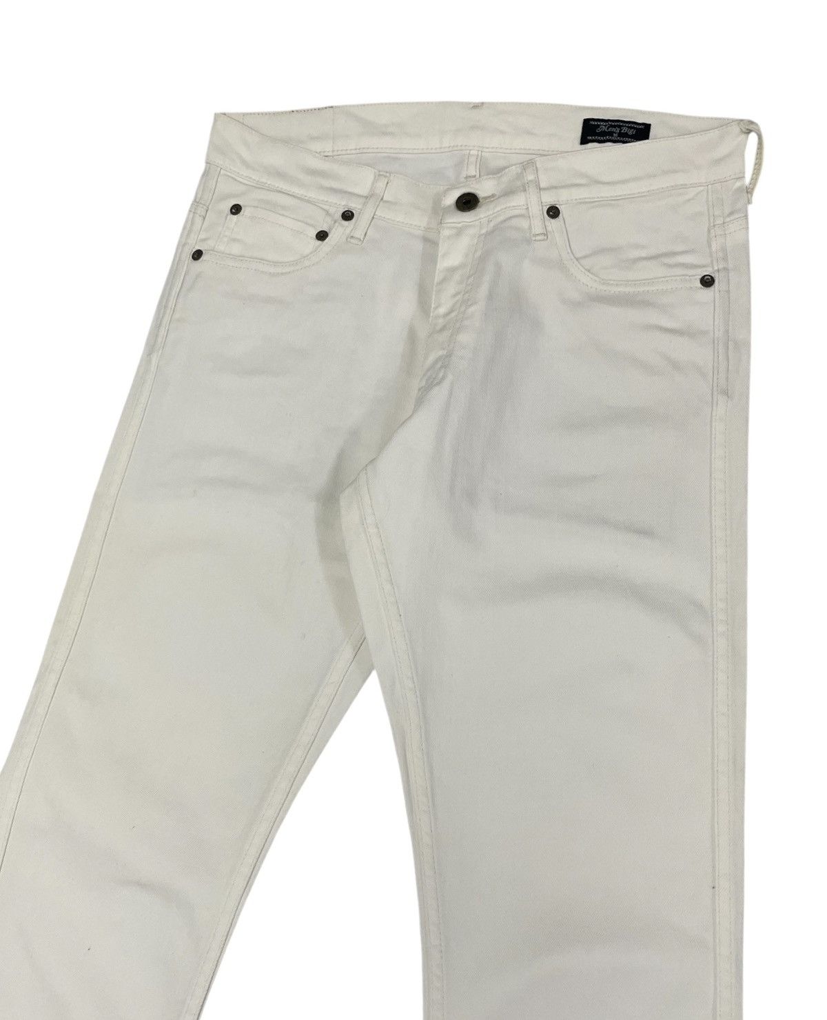 Pure Blue Japan JAPANBLUEJEANS X Mens Bigi White Jeans Size US 31 - 4 Thumbnail