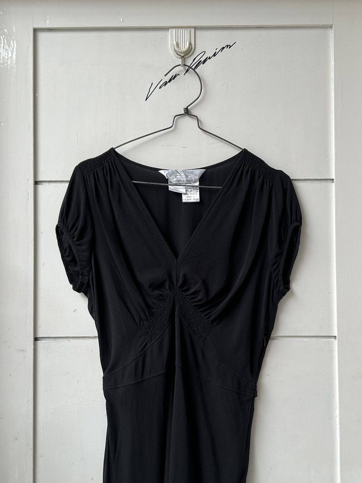 Max Mara MAX MARA Black Dress Size XS / US 0-2 / IT 36-38 - 2 Thumbnail