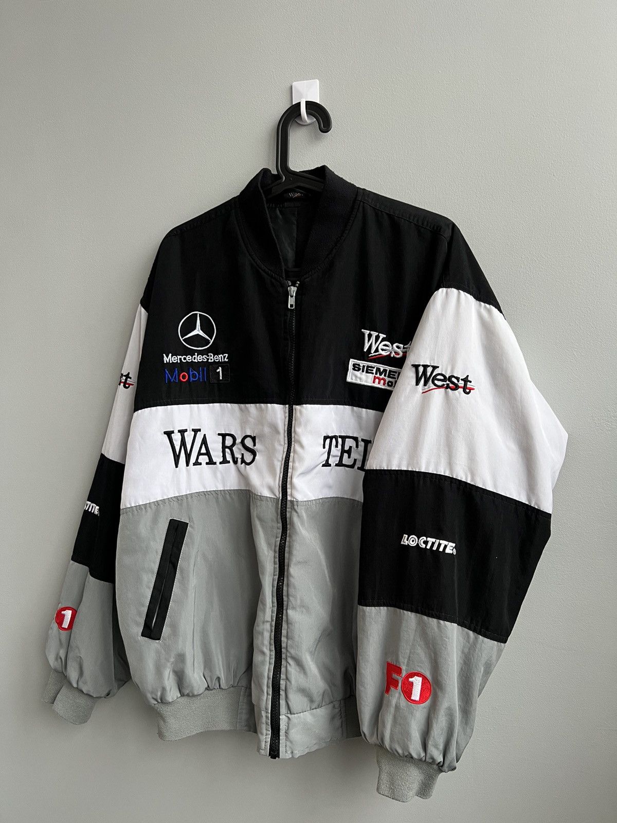 Formula 1 × Mercedes-Benz × Vintage Vintage Mercedes Benz McLaren F1 Racing Promo Jacket 90s Size US L / EU 52-54 / 3 - 3 Thumbnail