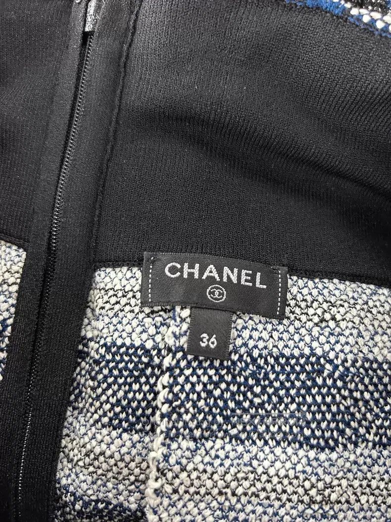Chanel Chanel 16 Airport Series Thousand Birds Knitted Half Skirt Size 24" / US 00 / IT 34 - 4 Thumbnail