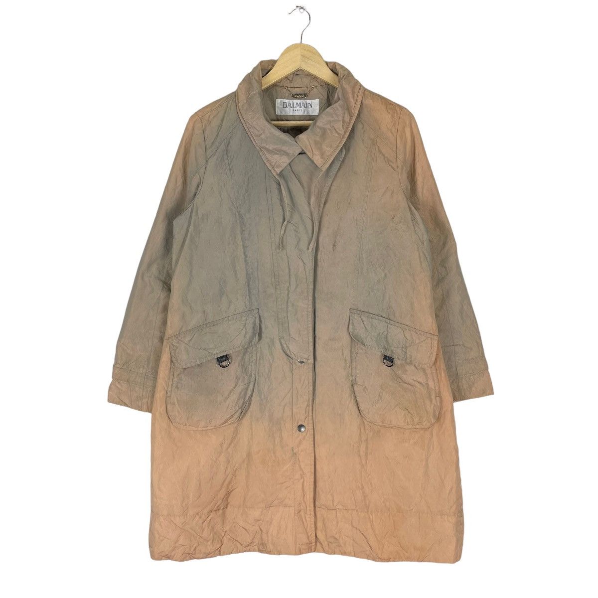 Balmain ☀️BALMAIN TYE DYE SNAP BUTTON LIGHT JACKET Size M / US 6-8 / IT 42-44 - 1 Thumbnail