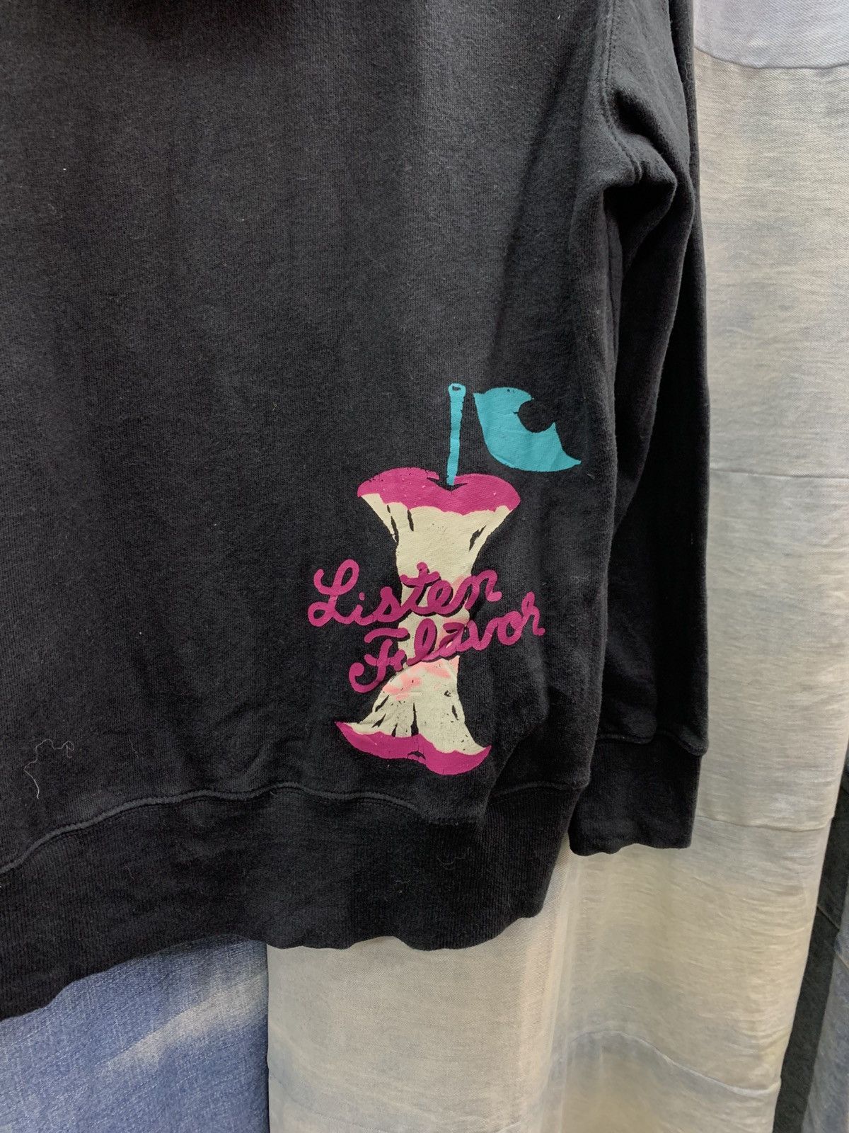 Hysteric Glamour × If Six Was Nine × Japanese Brand 2000s japan y2k studded hoodie listen flavor Size US S / EU 44-46 / 1 - 12 Thumbnail