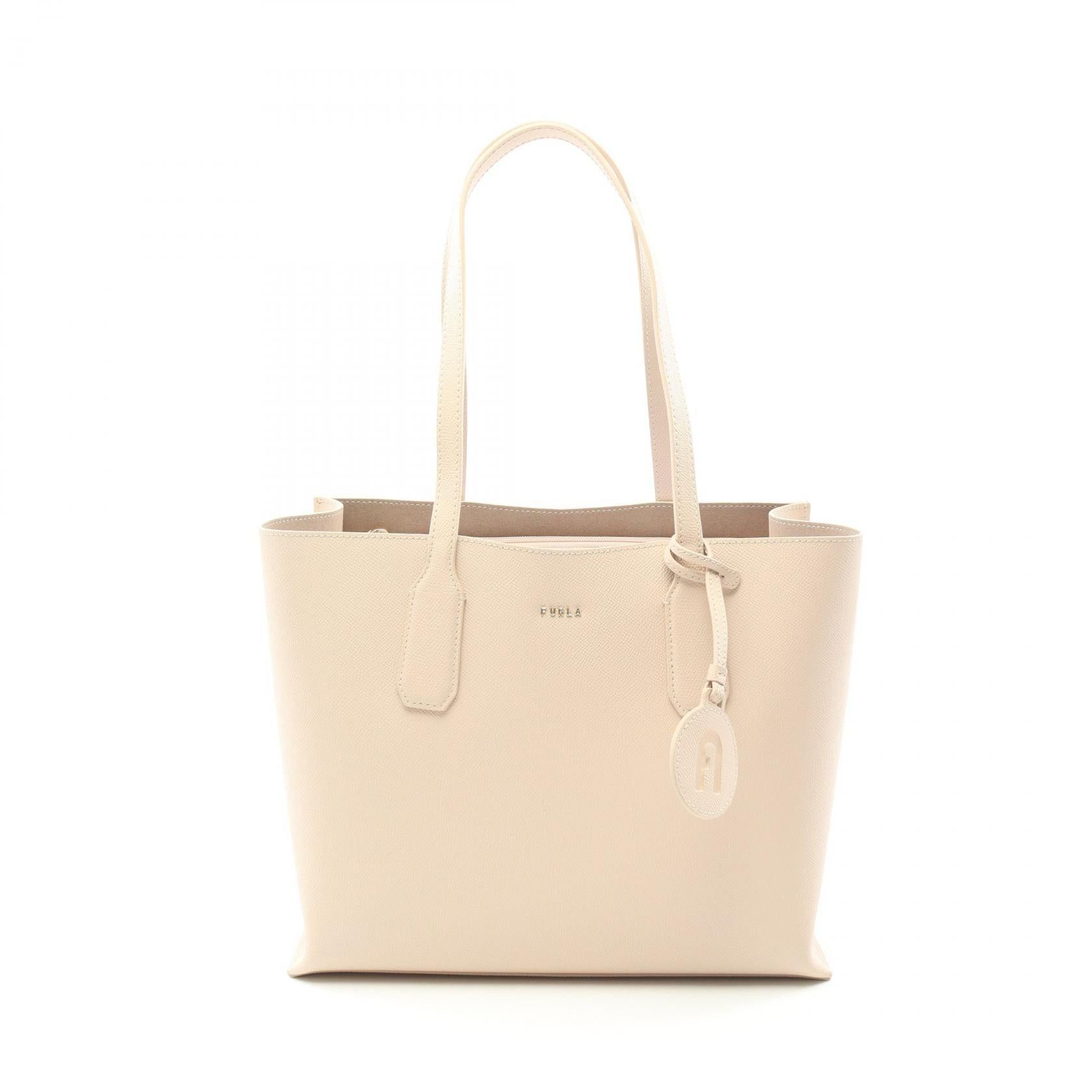 Furla Furla Classic Handbag Tote Bag Leather Pink Ballerina Eye Size ONE SIZE - 1 Thumbnail