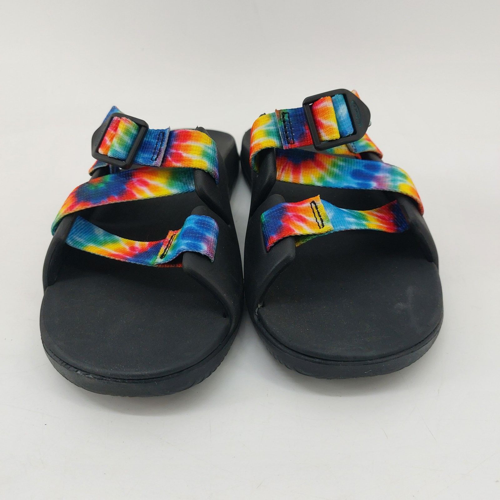 Chaco Chaco Chillo Kids Unisex Size 5 Tie Dyle Slip On Slides Size US 5 / IT 35 - 3 Thumbnail