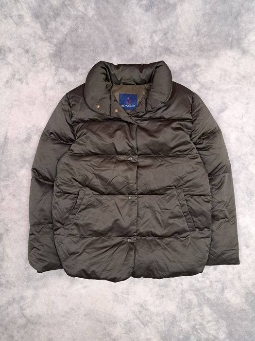 Moncler Vintage 90s Moncler Puffer Down Jacket Khaki Rare Archive