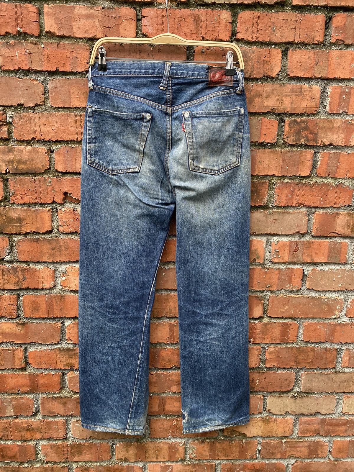 Denime × Toyo Enterprises W30x29 vintage denime repaired distressed denime redline Size US 30 / EU 46 - 2 Thumbnail