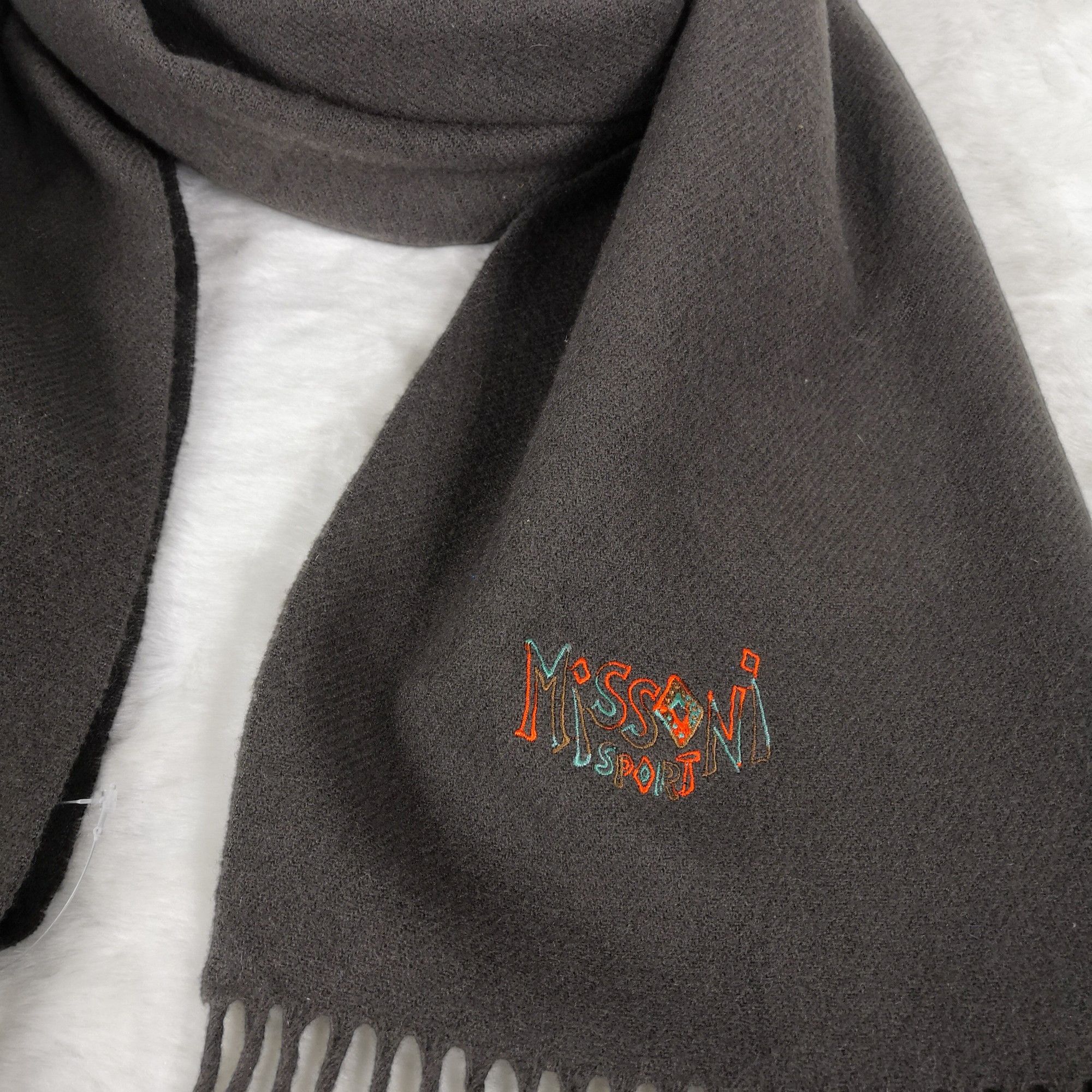 Missoni Vintage Missoni Scarf Wool Cashmere Scarves Size ONE SIZE - 4 Thumbnail