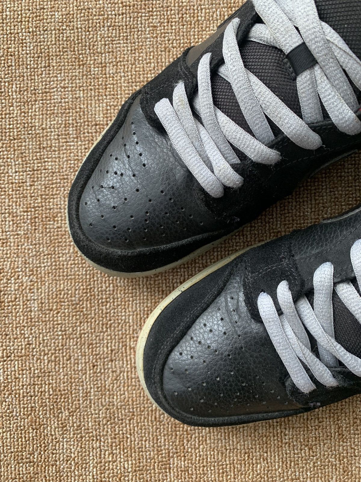Nike Nike Dunk Low Pro Sb Black Cement '15 Size US 8.5 / EU 41-42 - 4 Thumbnail