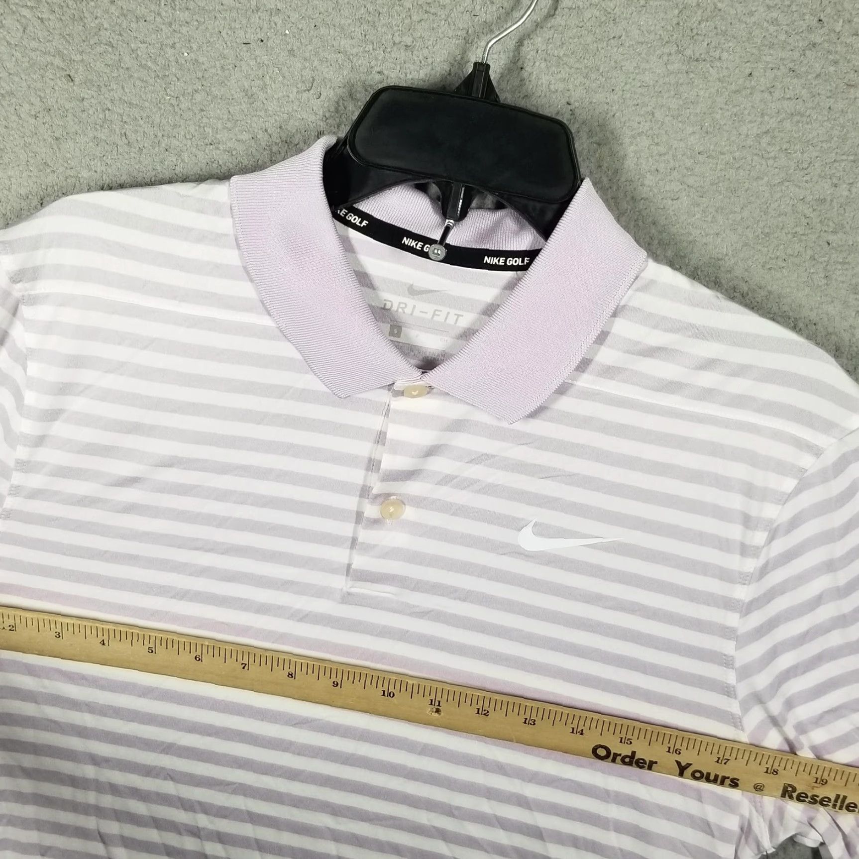 Nike Nike Dri-FIT Victory Collared Shirt Mens Small Purple White Performance Polo Size US S / EU 44-46 / 1 - 7 Thumbnail