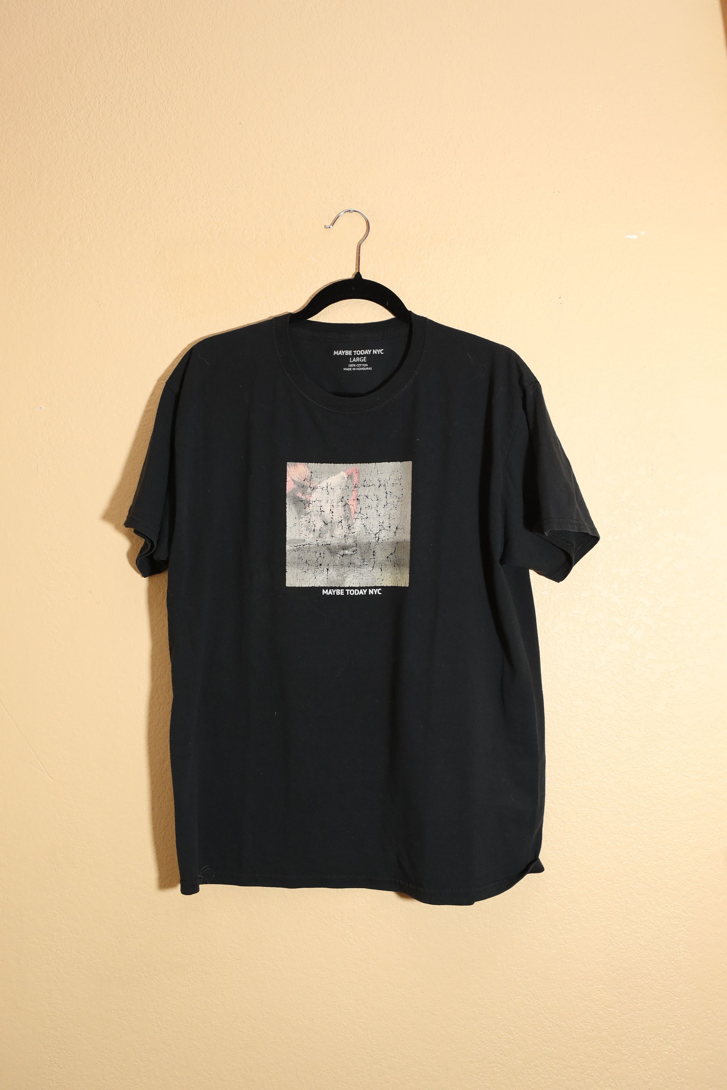Other Maybe Today Raw Hem Tee (L) Size US L / EU 52-54 / 3 - 1 Thumbnail