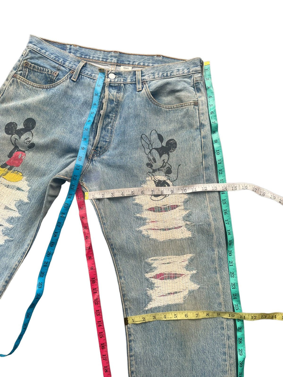 Levi's × Levi's Vintage Clothing Vintage 2002 Levis 501 Custom Distresed Size US 38 / EU 54 - 16 Thumbnail