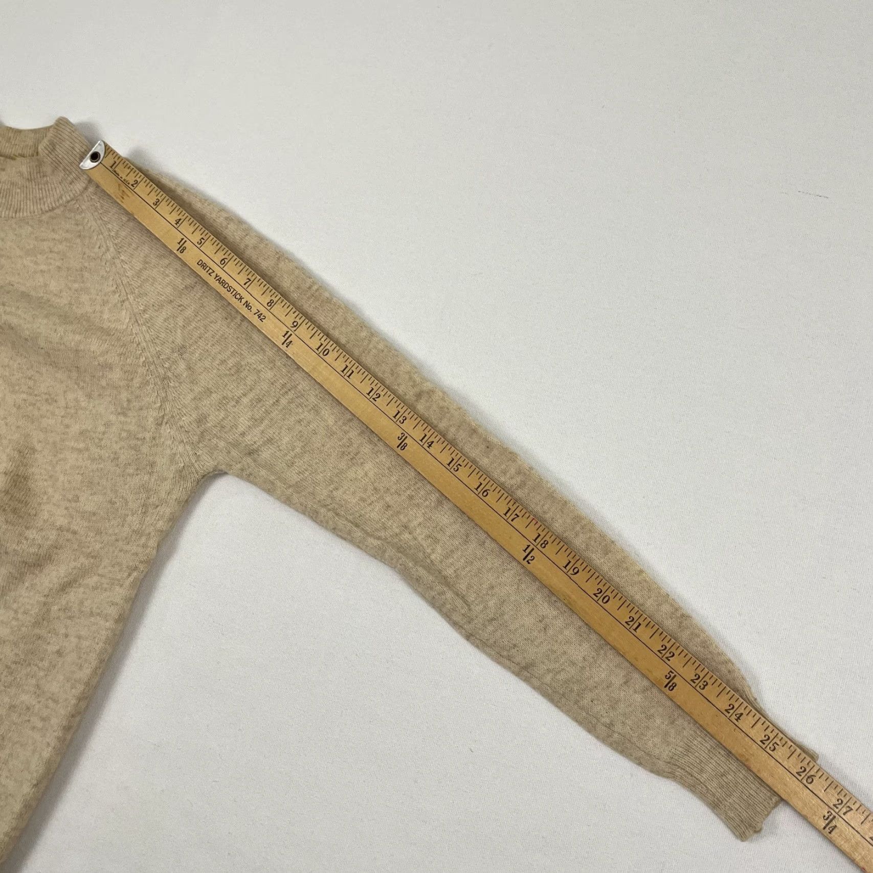 Vintage VINTAGE Woollen Mills Sweater Womens S Brown Lambs Wool Mock Neck Jumper VTG Size S / US 4 / IT 40 - 6 Thumbnail